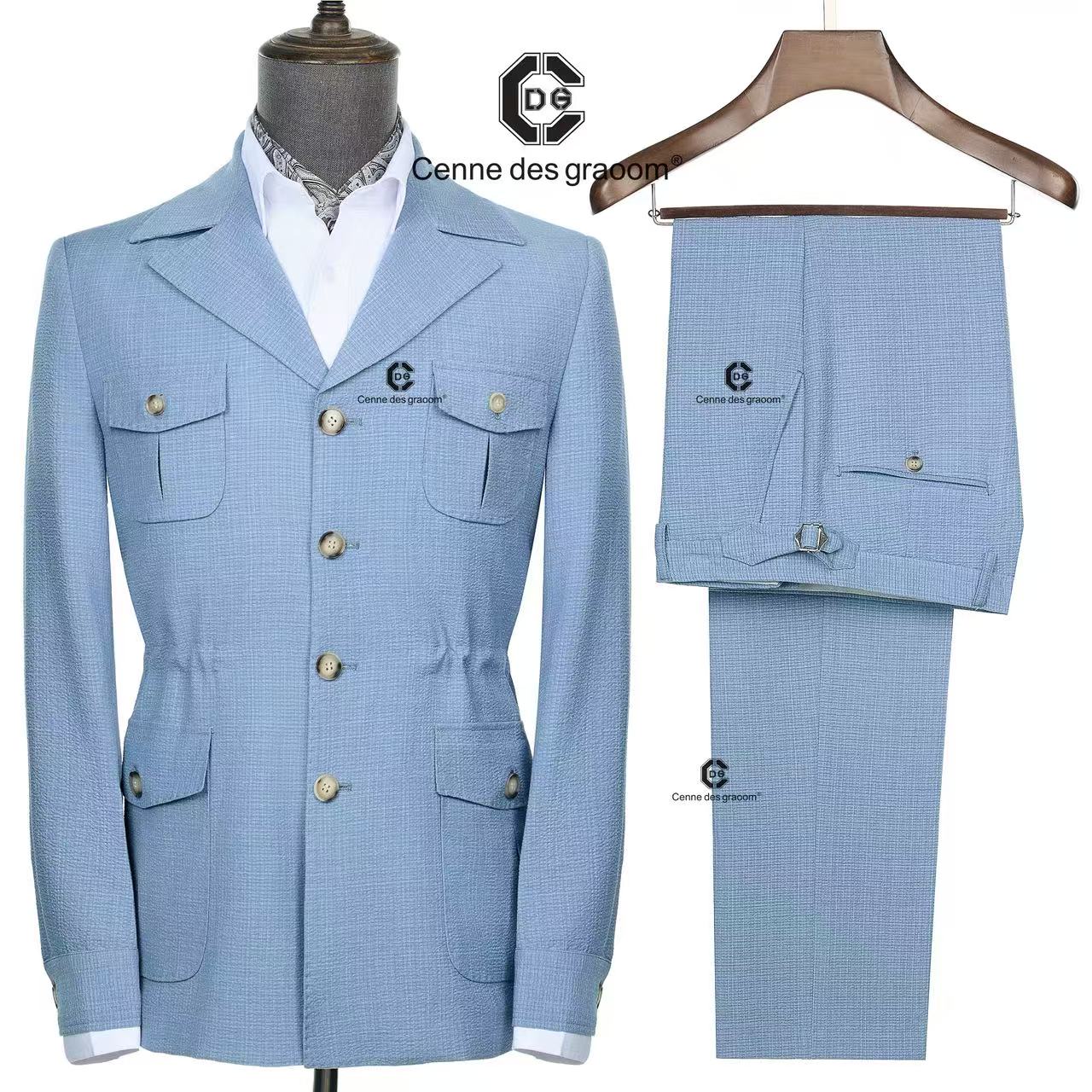 Man safari Suits - Image 2