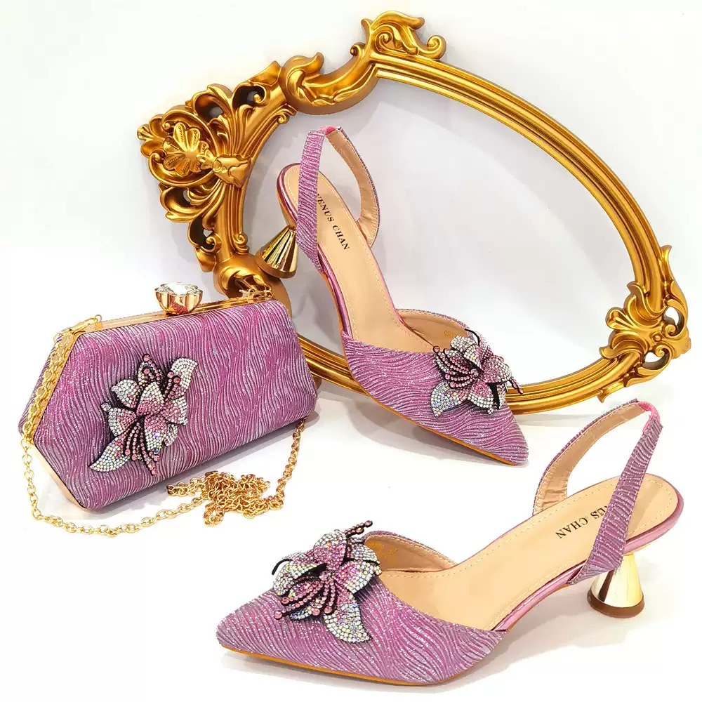 Ladies Heels Paired with Handbag - Image 3