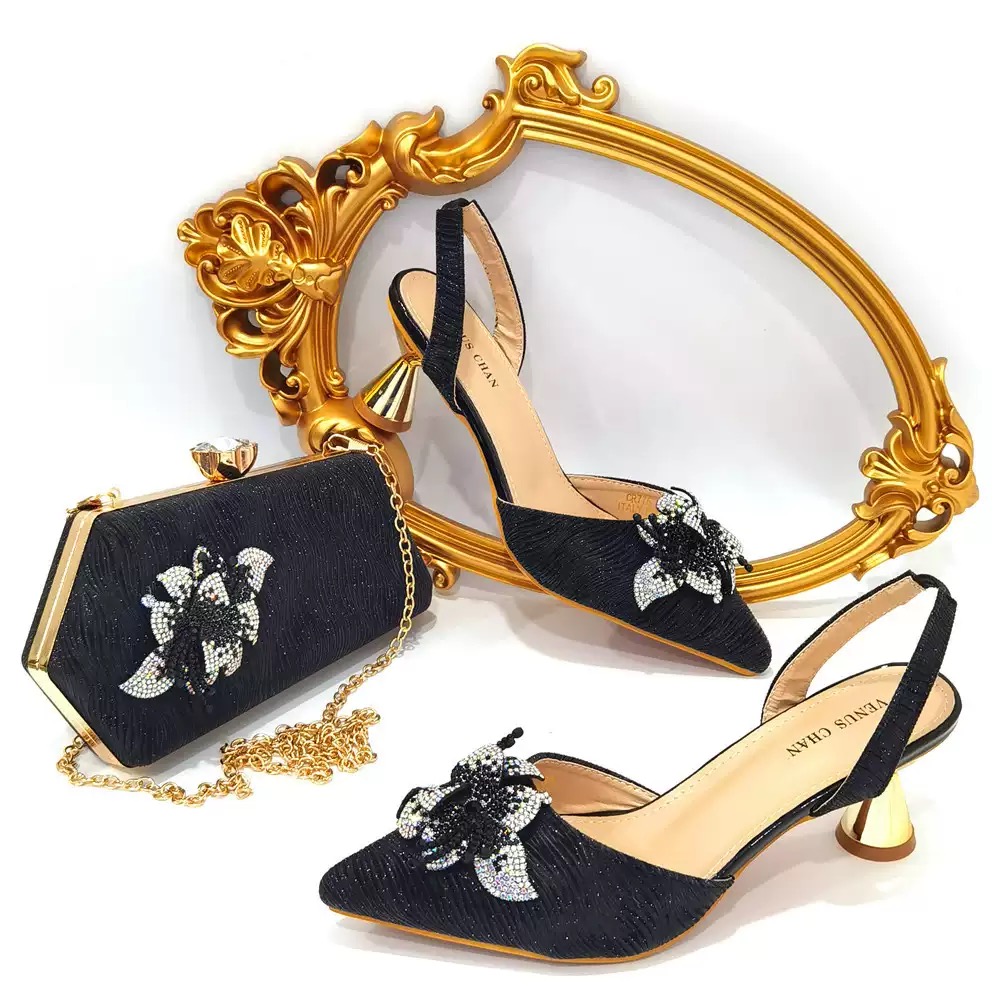 Ladies Heels Paired with Handbag - Image 2