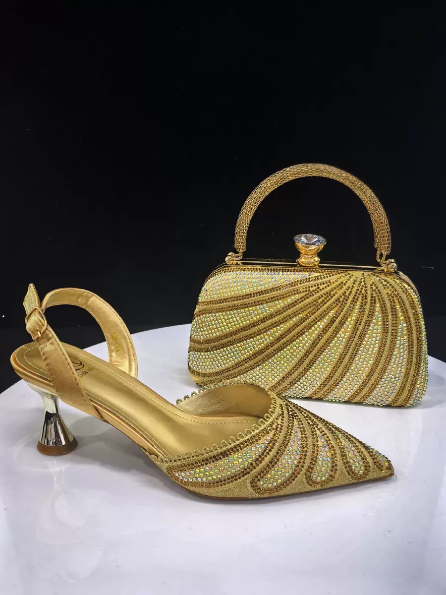 Ladies Heels Paired with Handbag - Image 2