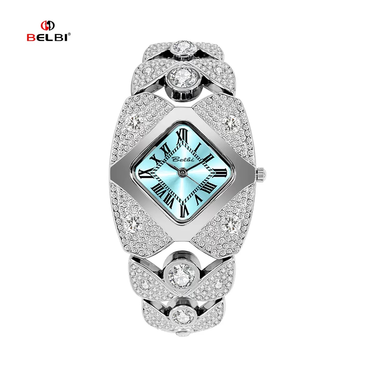 Diamond-encrusted ladies watch - Image 3