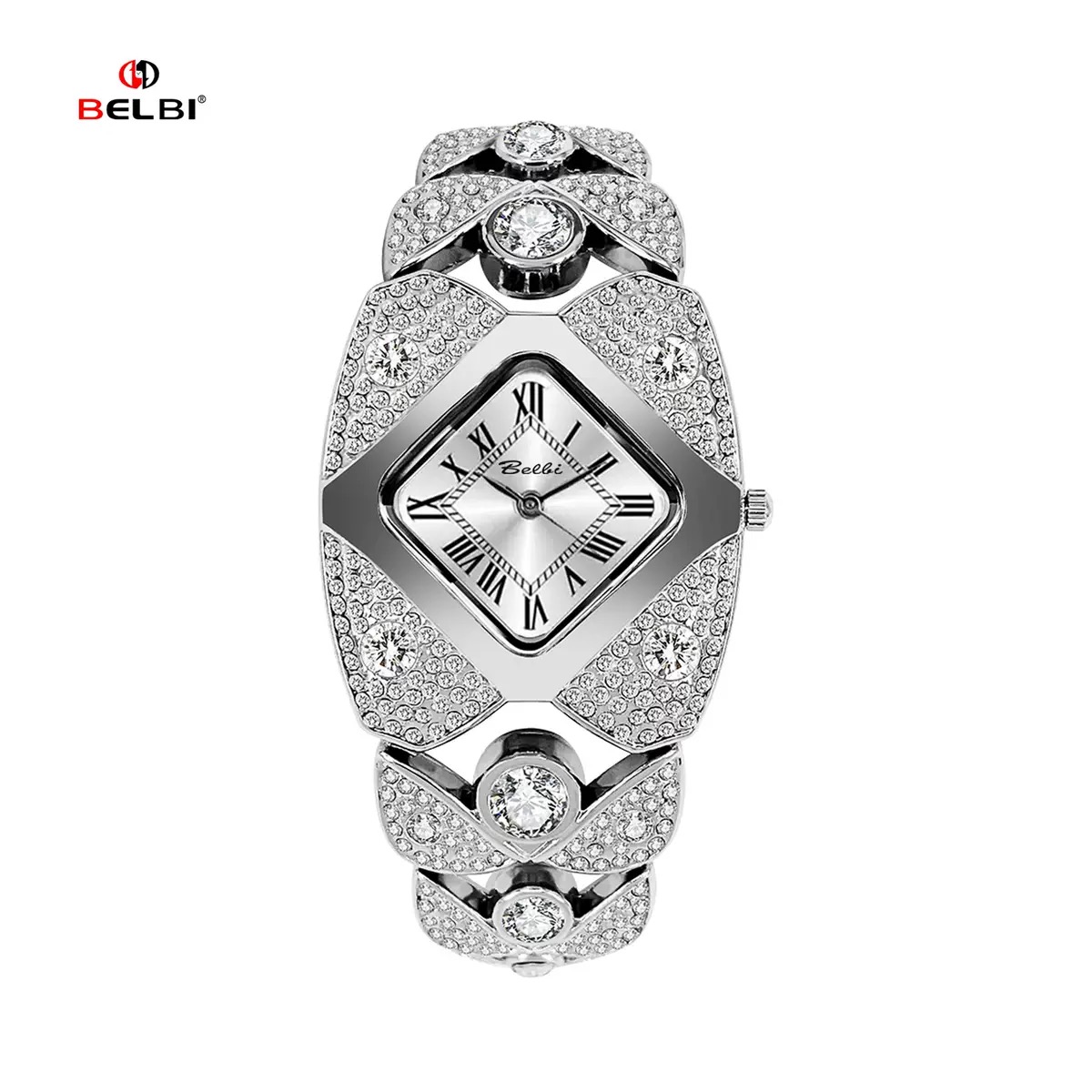 Diamond-encrusted ladies watch - Image 2