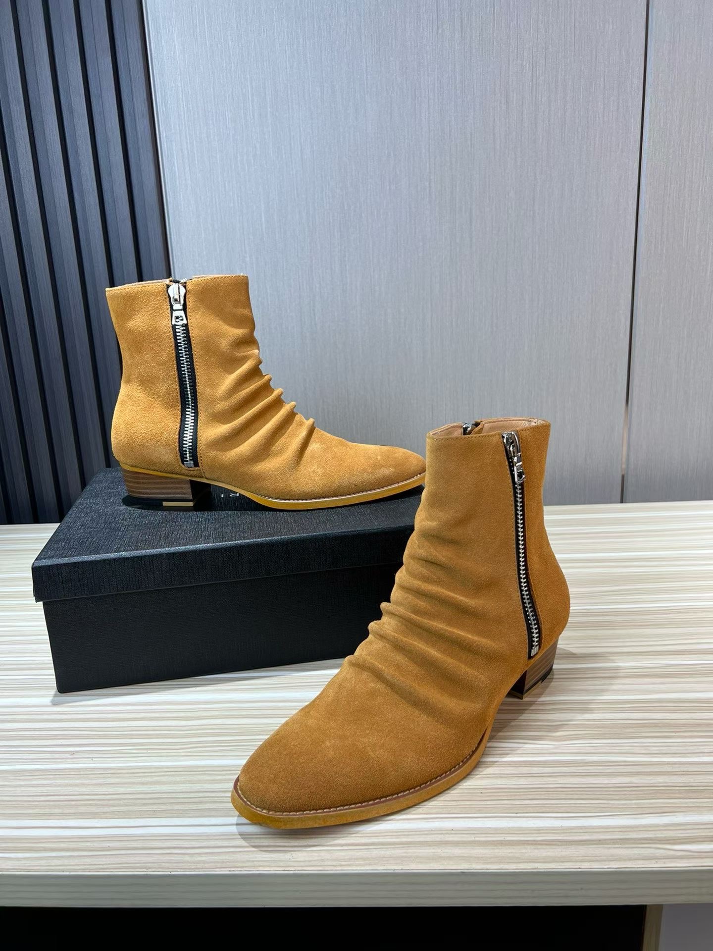 MEN YSL BOOTS