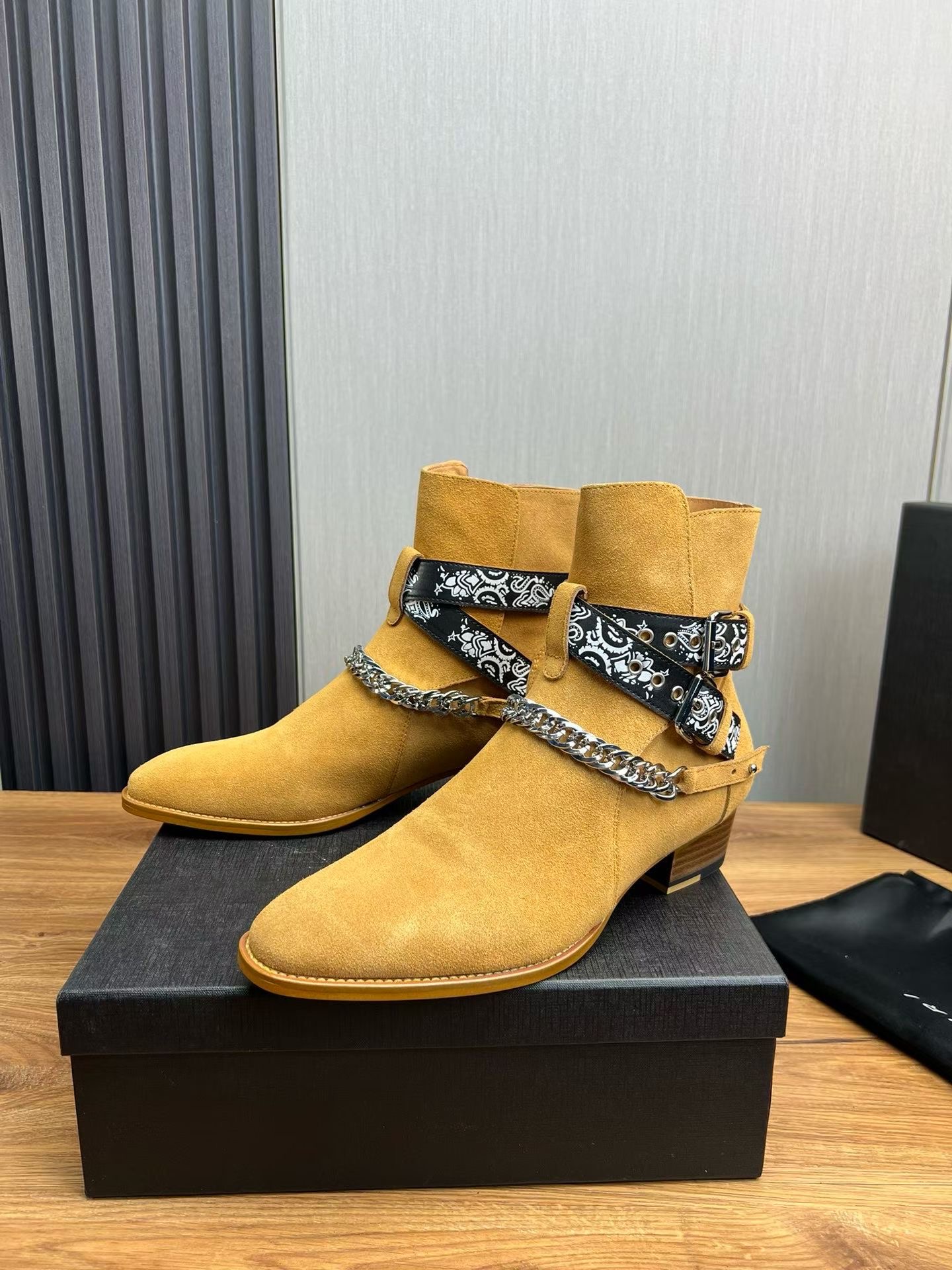 Man YSL Boots - Image 2