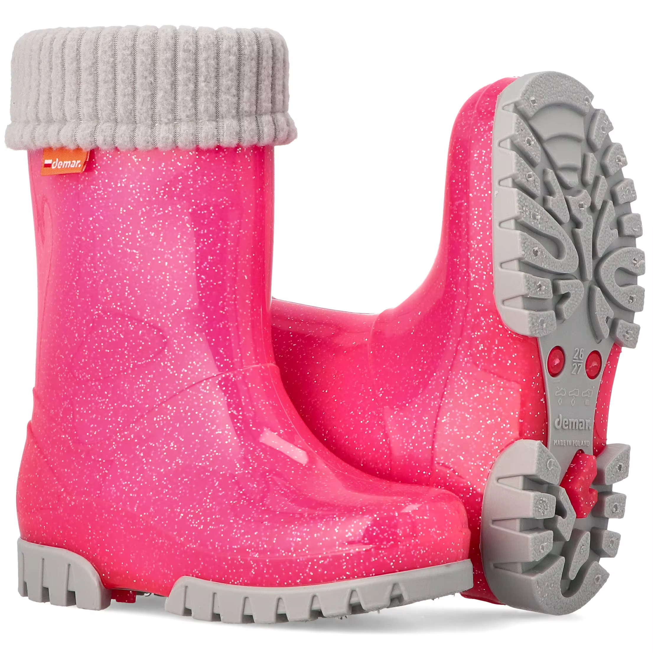 Twister Lux kids Glitter Gumboots - Image 2