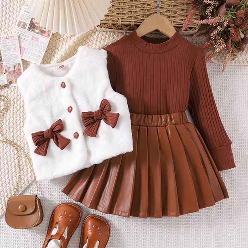 Girls 3 Piece Dress - Image 2