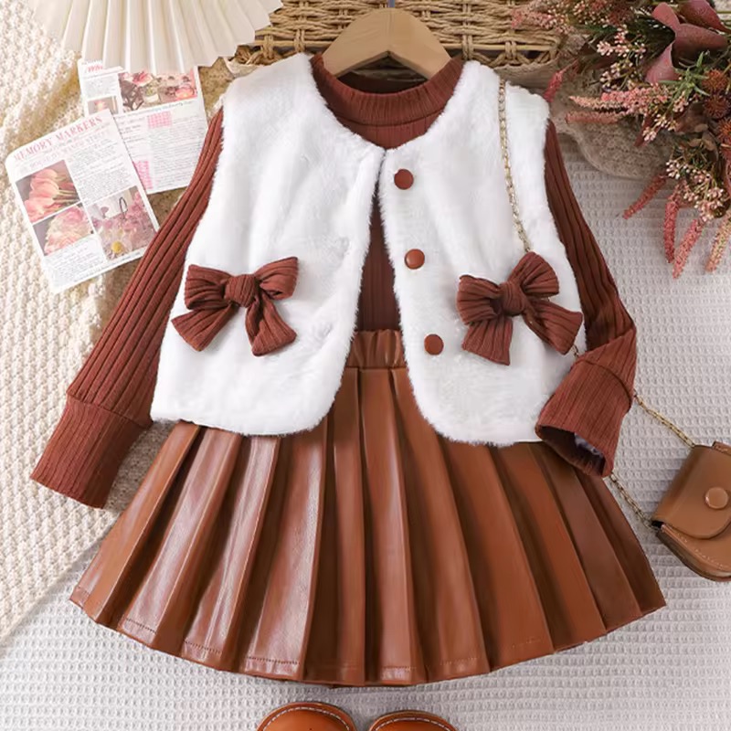Girls 3 Piece Dress