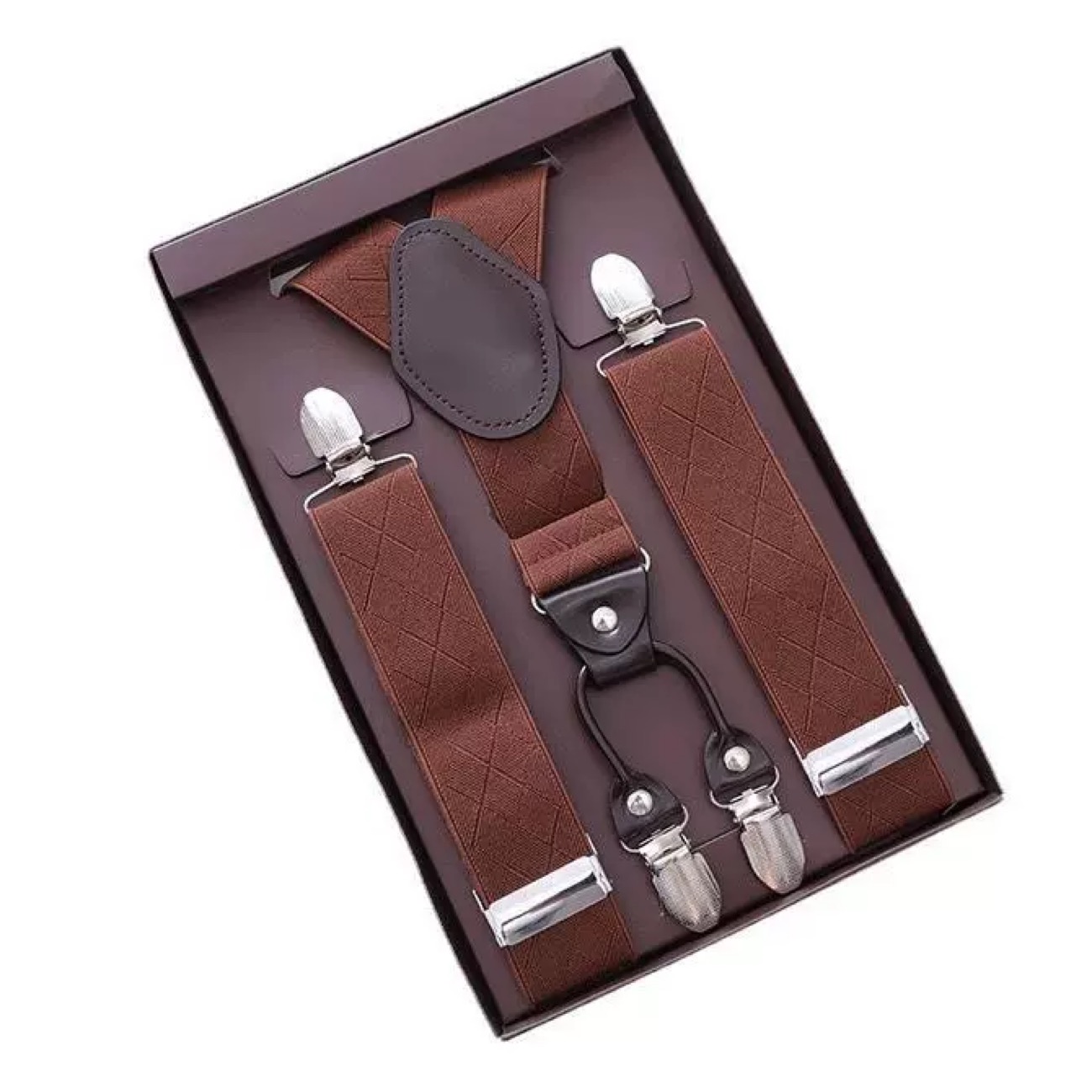 Four clip Suspenders