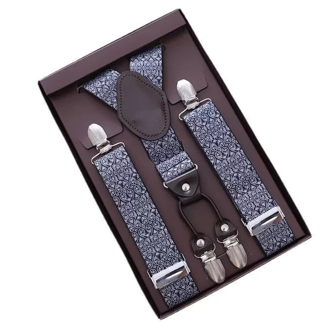 Four clip suspenders