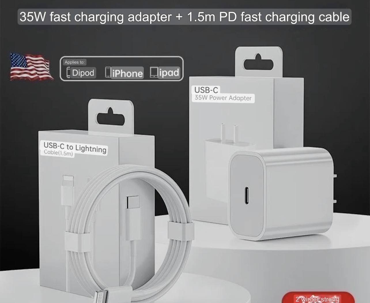 iPhone fast charger