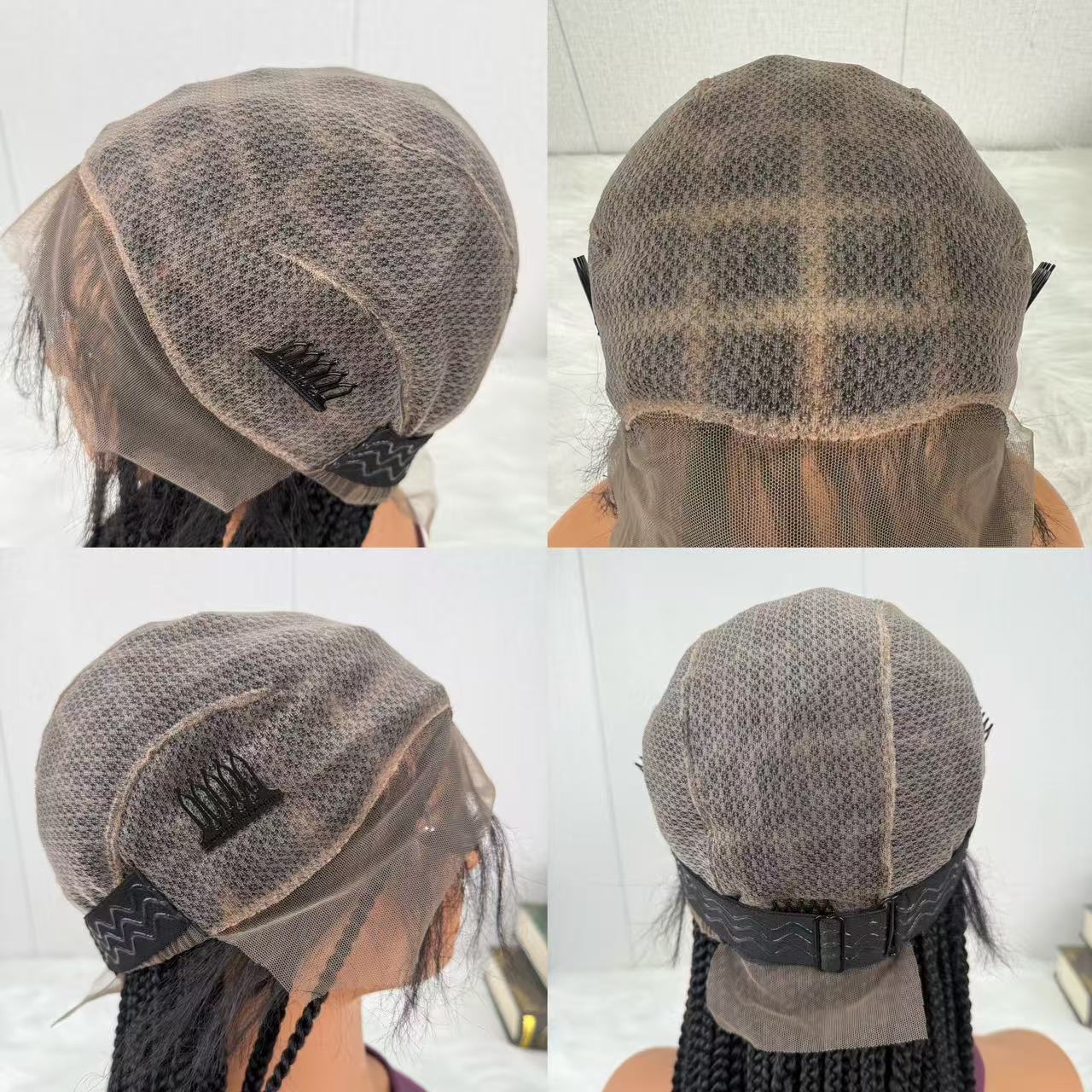 Elegant knotless Box Braid wig (straight hair ) - Image 3