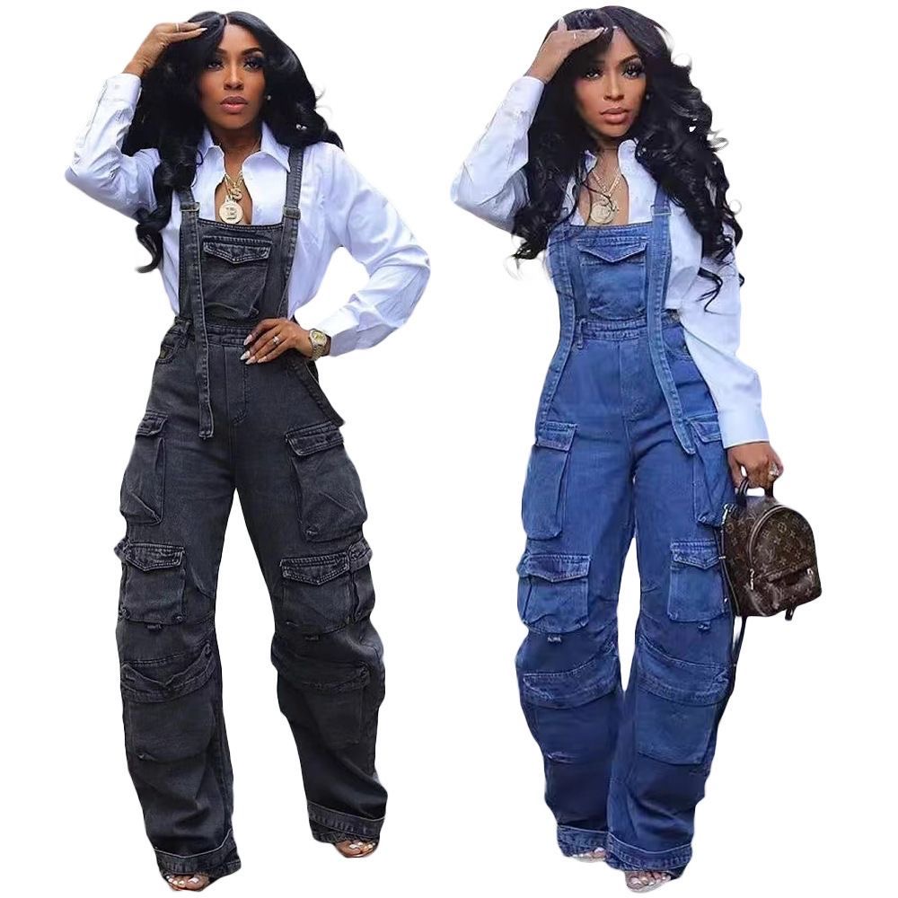 Denim Jumpsuit - Image 3