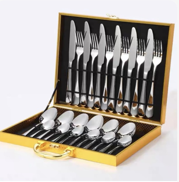 Spoons,forks and knives 24 Pieces - Image 2