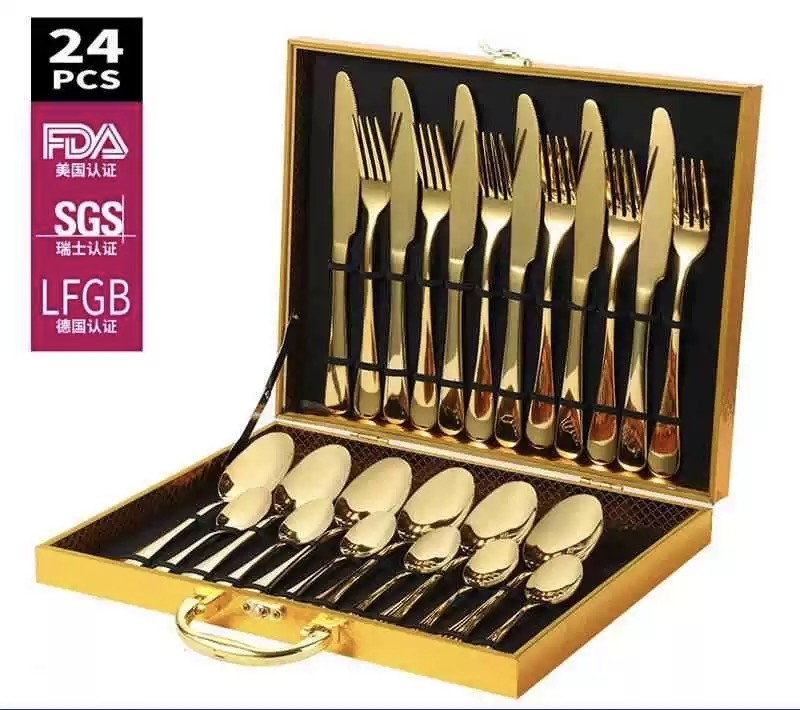 Spoons,forks and knives 24 Pieces