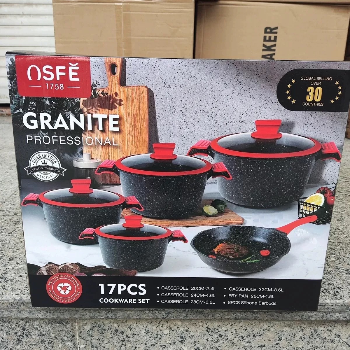 17 Pieces Cookware Set - Image 3