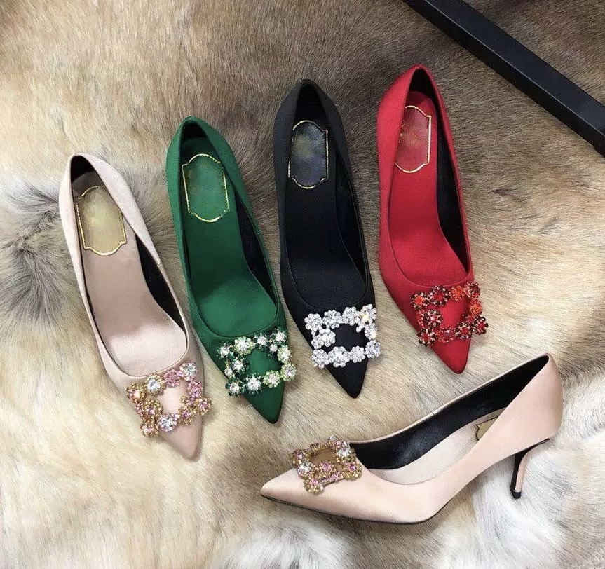 Rhinestone high heels - Image 2