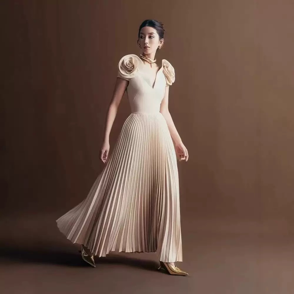 Floral Accordion Pleated Patchwork - Image 3