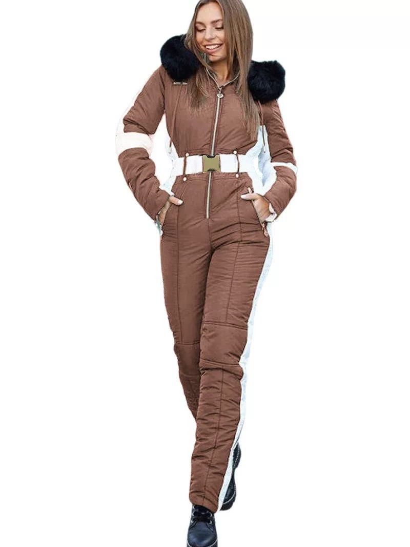 Ski suit warm women’s padded bodysuit - Image 2