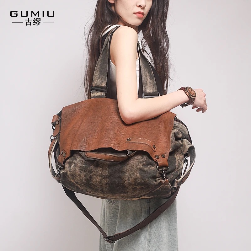 Guyuan Canvas Shoulder Bag