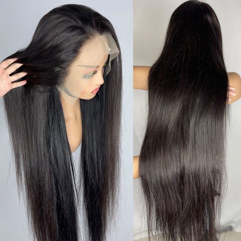 12A Top Quality hair 13*4frontal 200% wig Brazilian human hair
