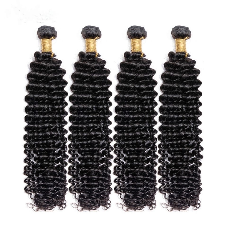 10A Original human hair deep wave 100g Curly Hair Bundle - Image 2