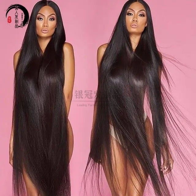 Long human hair wig - Image 3
