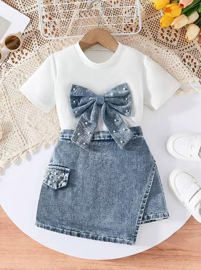 Girls two Piece set ( 2-7 years old) - Image 2