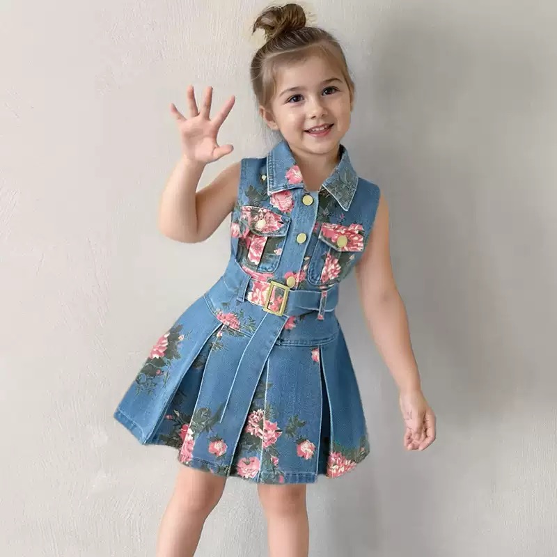 Girls Jean Dress (90cm -140cm)