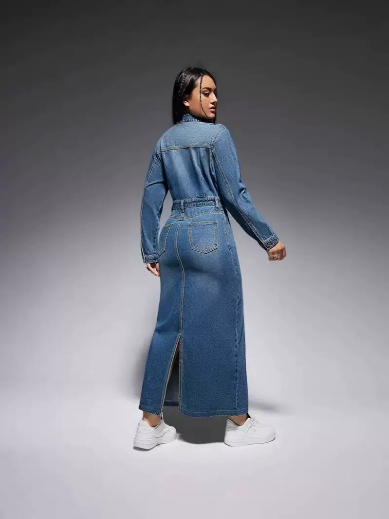 Jean Dress - Image 3