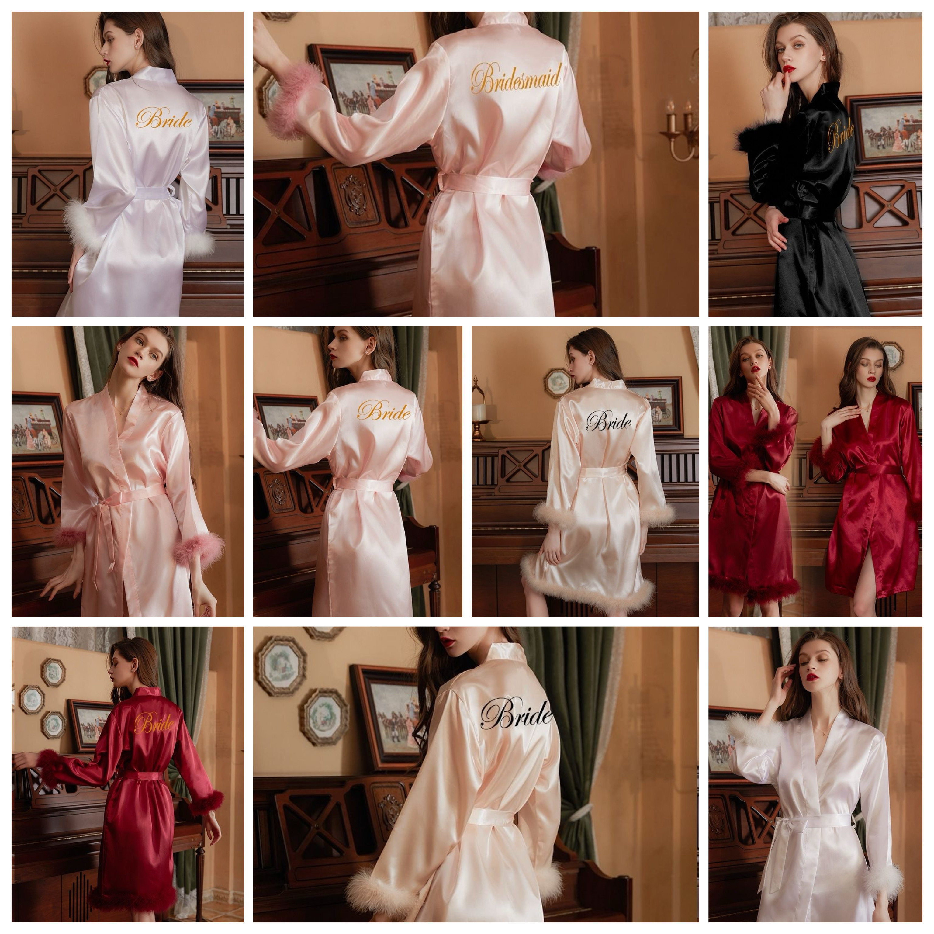 Bride & Bridesmaids Robe - Image 3