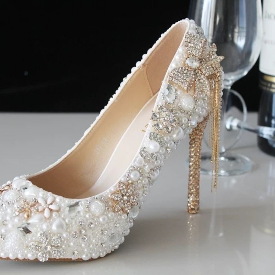 Bridal shoes (6cm ,9cm) - Image 2