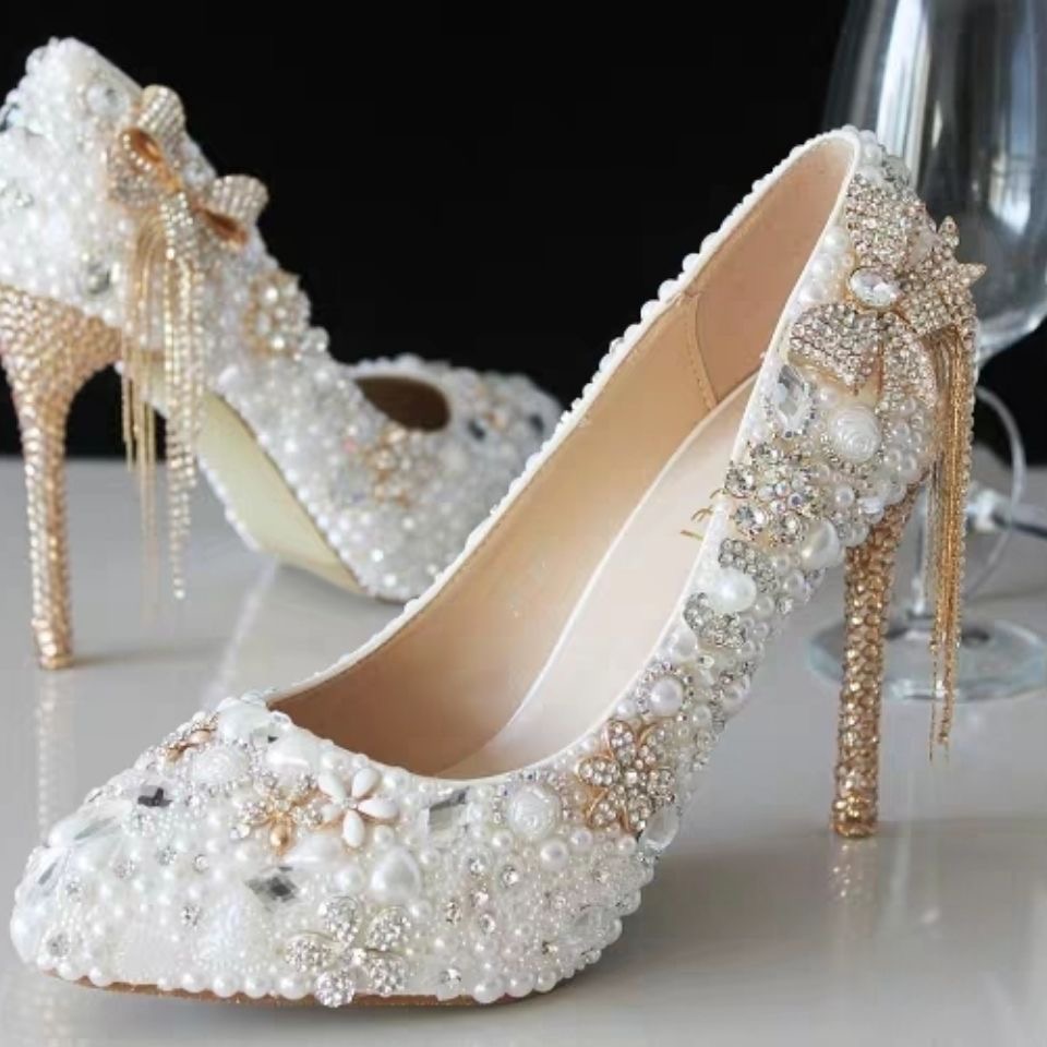 Bridal shoes (6cm ,9cm) - Image 3