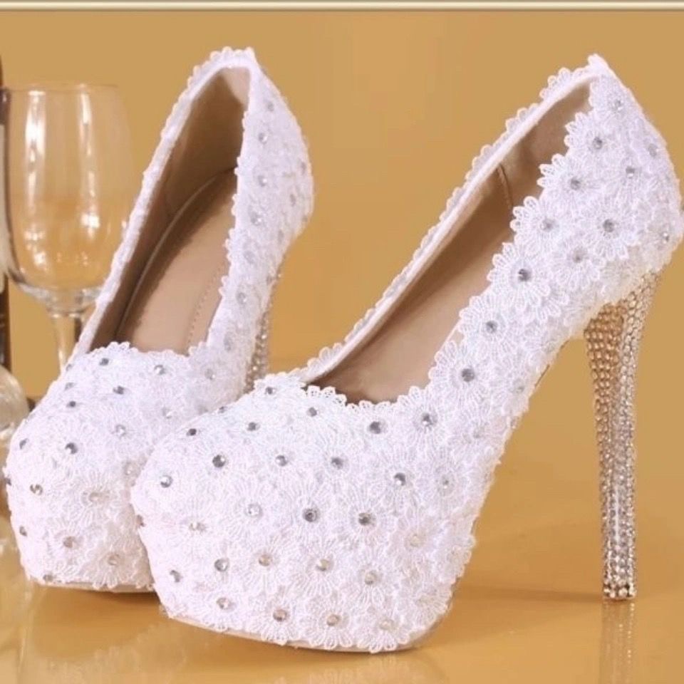 Pearl Wedding Shoes - Image 2
