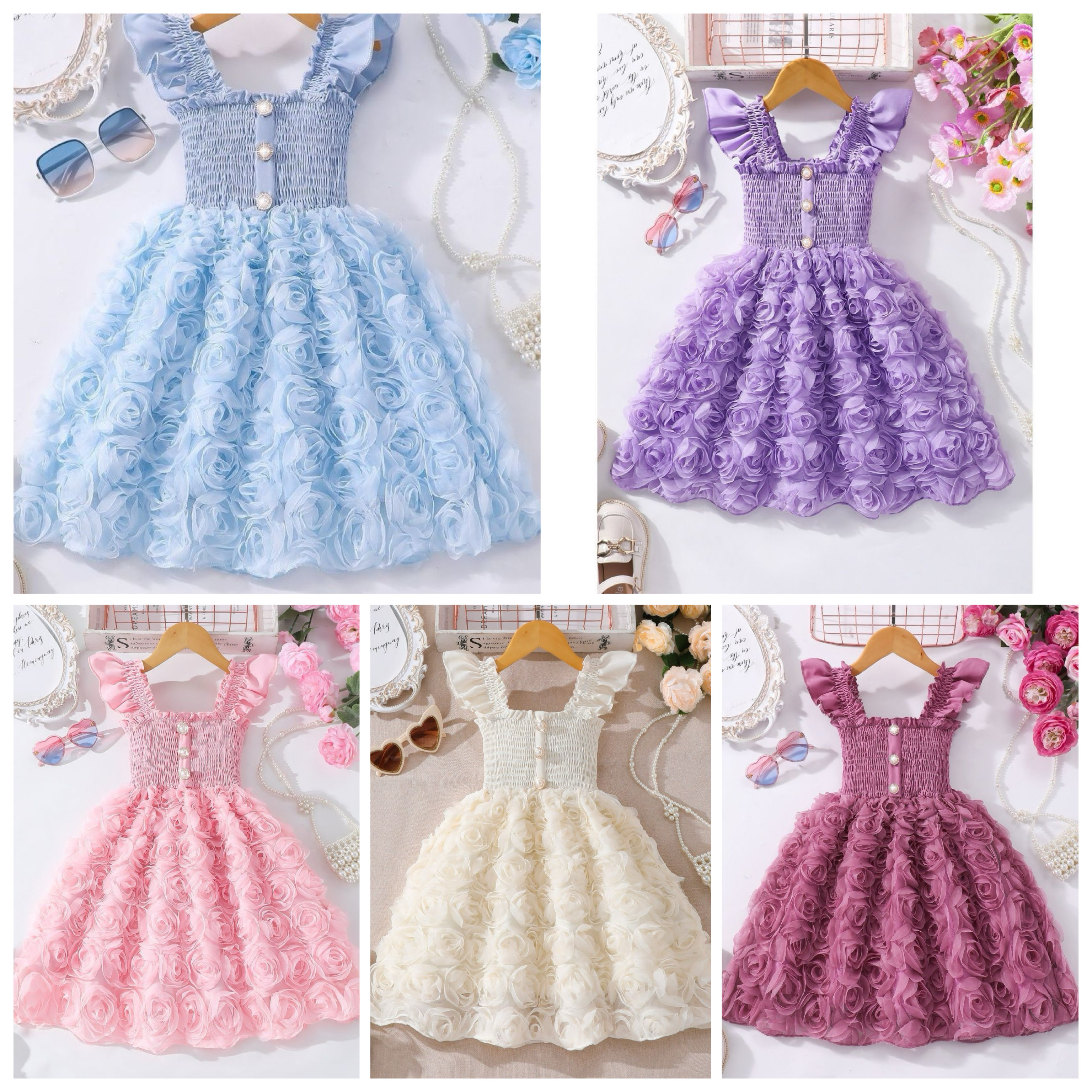 Girls Dresses (2-7 years old) - Image 3
