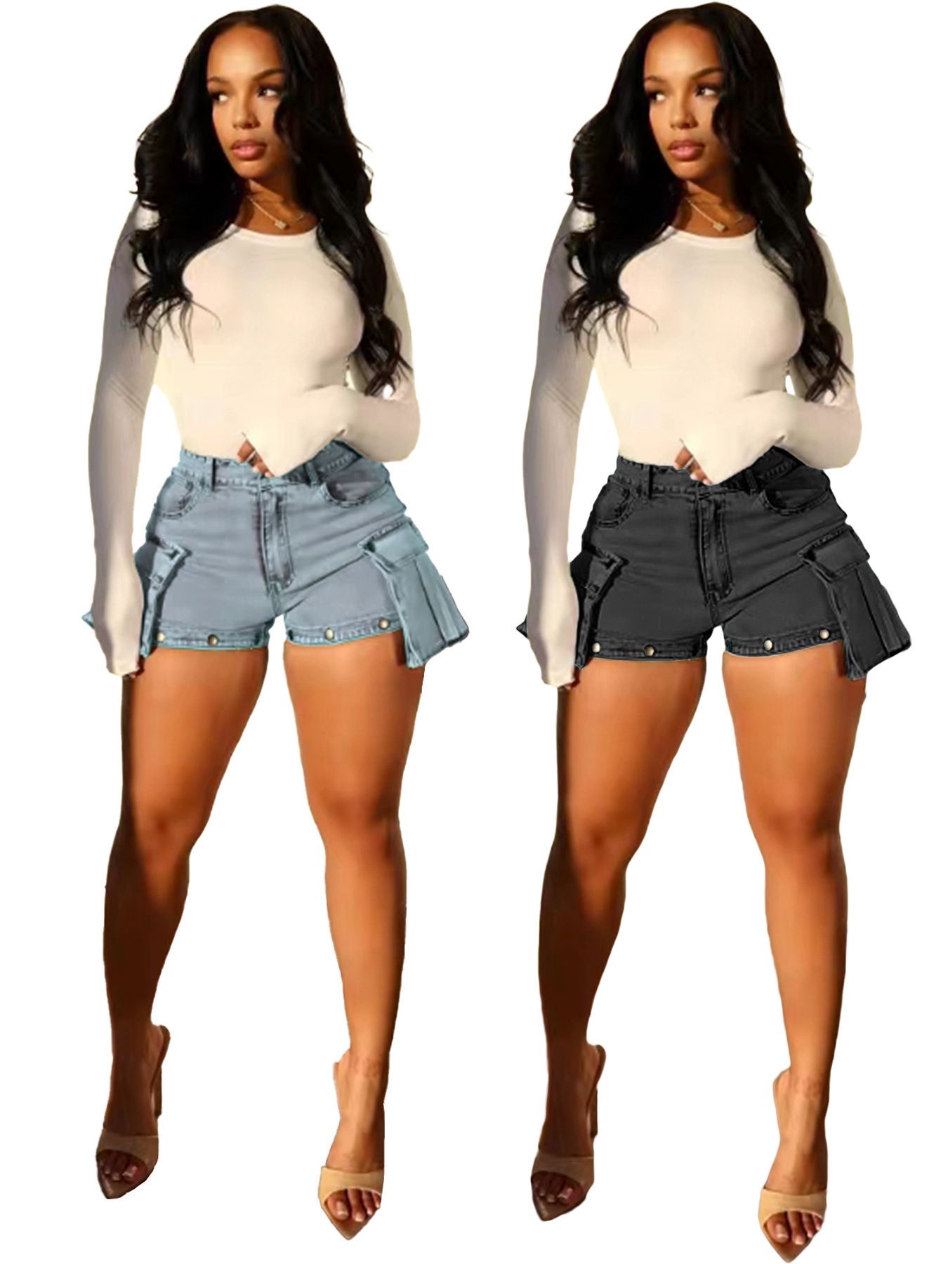 Women’s two in one Jeans - Image 2