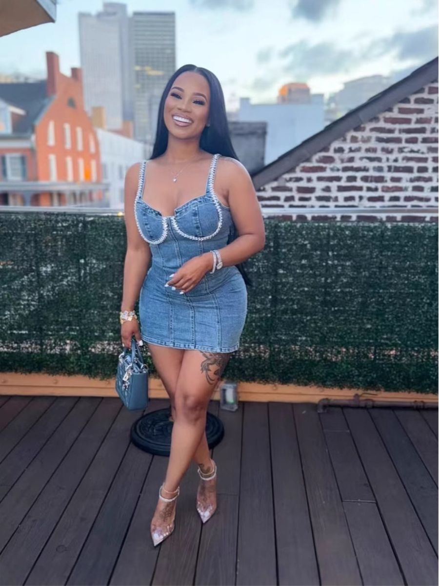 Mini Jean dress - Image 2