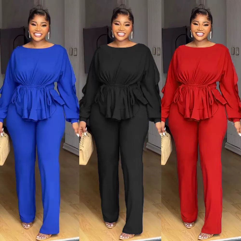 Elasticity,slimming Seamless lace with Drawstrings ,long sleeve ,waist-cinching two piece set