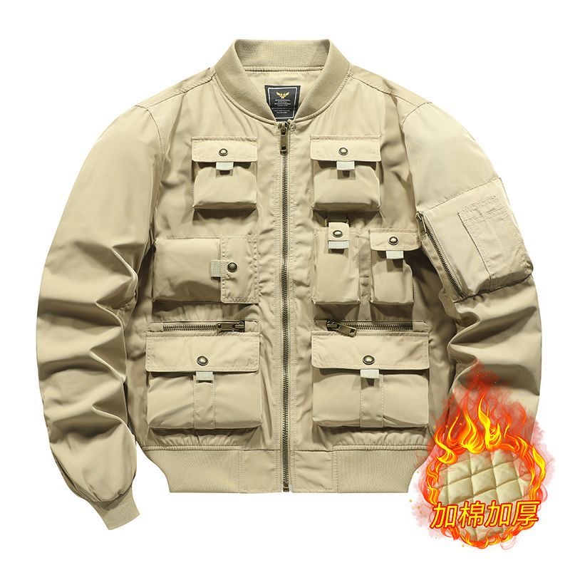 Multi-Pocket bomber Jacket - Image 2