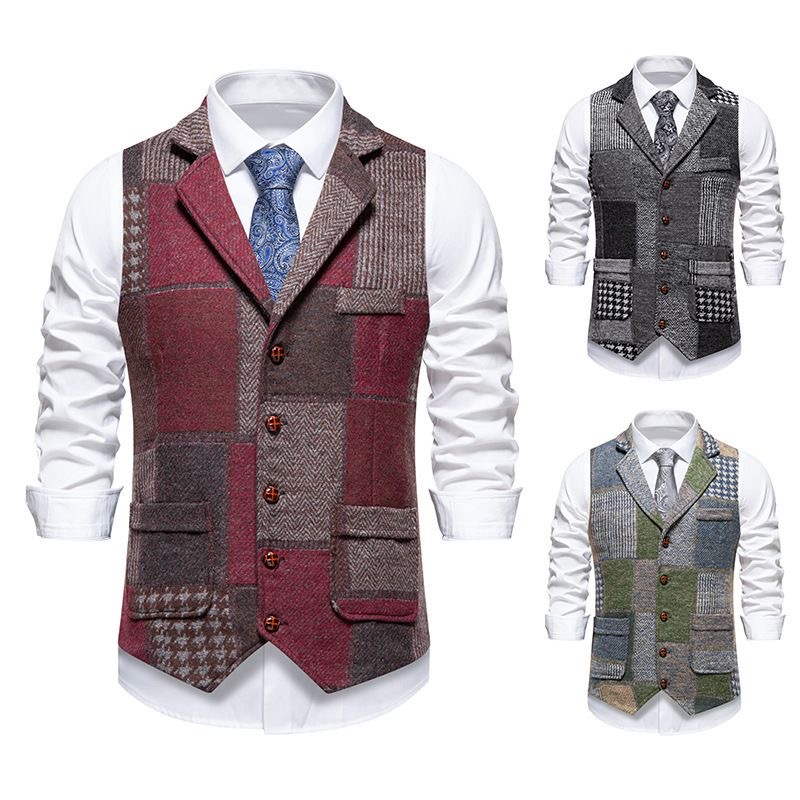 Men’s Patchwork shirt - Image 2